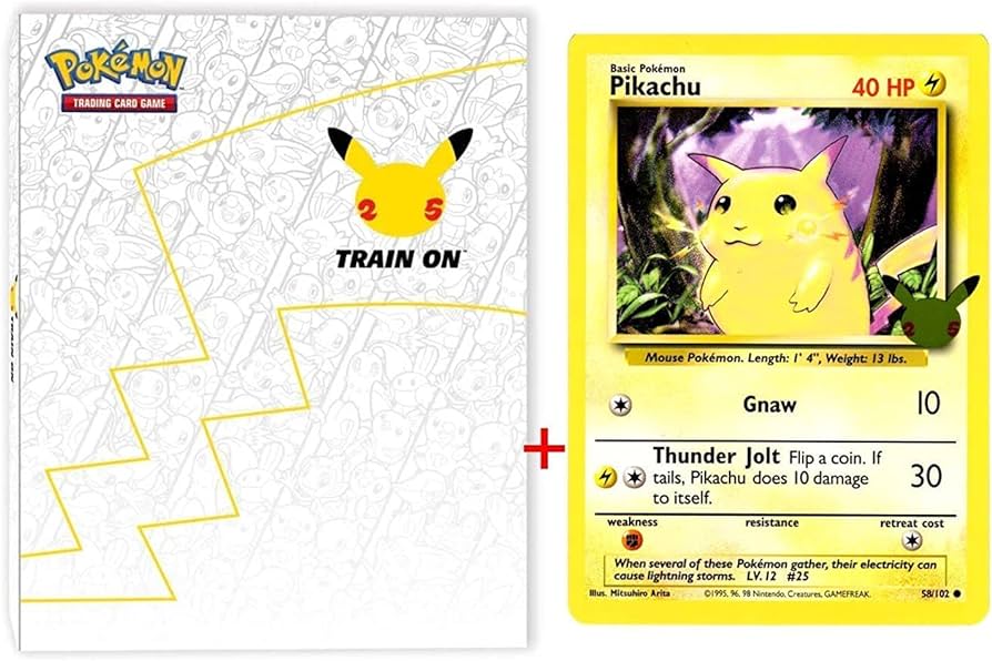 Pokemon TCG: First Partner Collector's Binder w/ Jumbo Pikachu Card